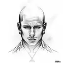 f1 driver from 90's tattoo design idea