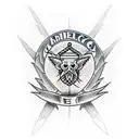 caduceus  tattoo design idea