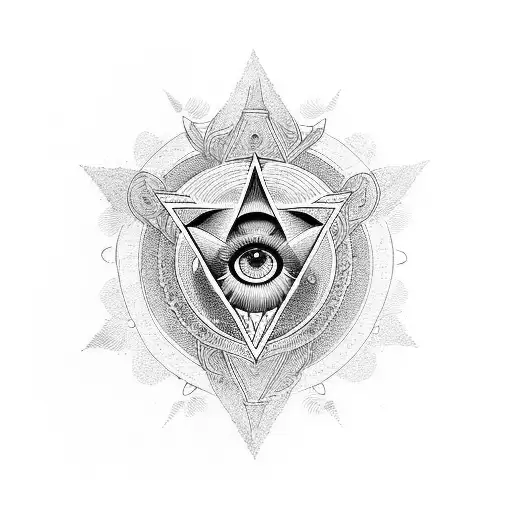 Third Eye tattoo design idea