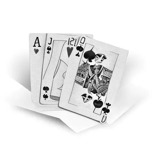 poker cards stack of money 100 logo tattoo design idea