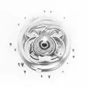 castor tattoo design idea