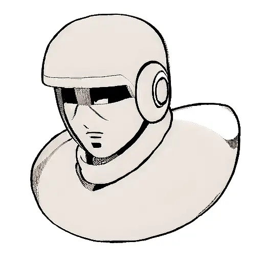 Omni Man bust  tattoo design idea