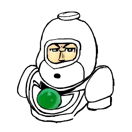Omni Man bust  tattoo design idea