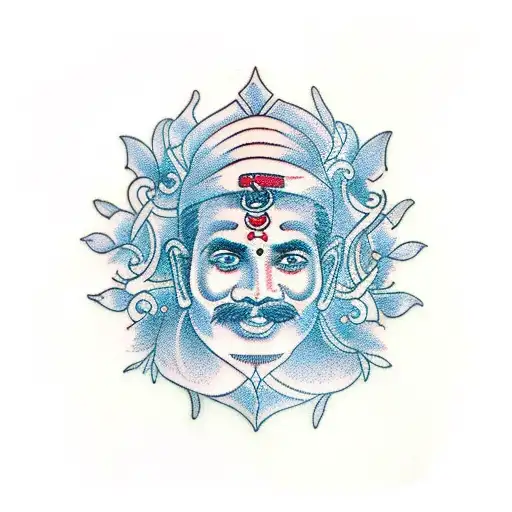 sri lankan and mauri tattoo design idea