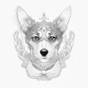 dog lover tattoo design idea