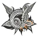 god of war blades of chaos tattoo design idea