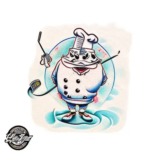 Chef Stich tattoo design idea