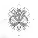 god is greater than highs and lows tattoo design idea