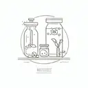 microbiology, laboratory tattoo design idea