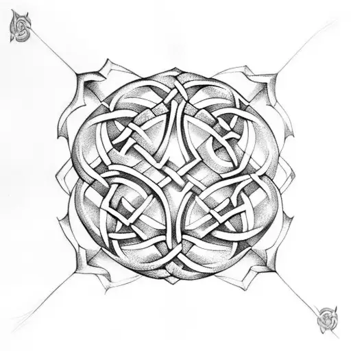 Celtic Knot tattoo design idea