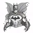 batman tattoo design idea