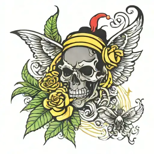 Jamaica tattoo design idea