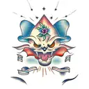 Lust tattoo design idea