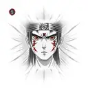 sharingan Itachi tattoo design idea