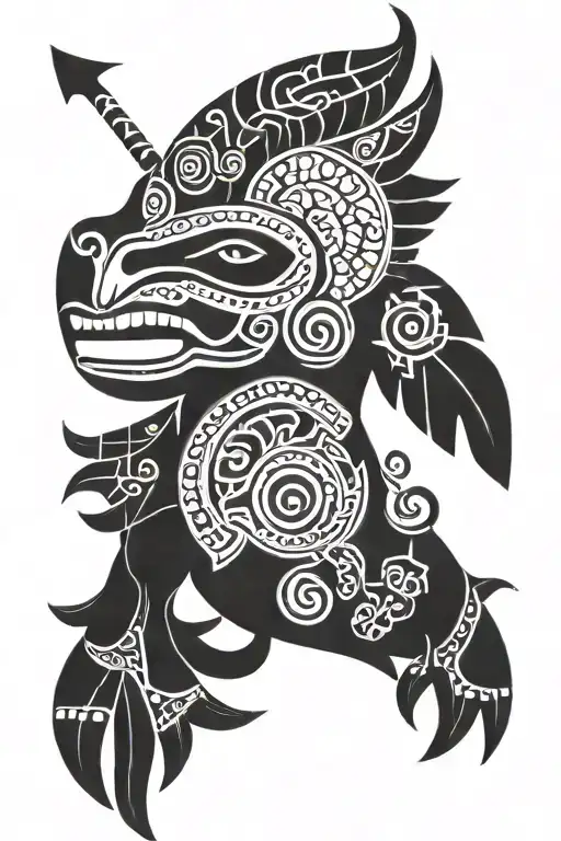 taino dominican Republic tattoo design idea