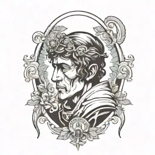 giordano bruno tattoo design idea