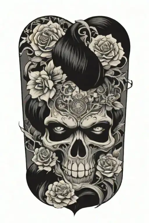 kefiah tattoo design idea