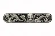 sea tattoo design idea