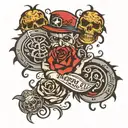 why not text street style tattoo tattoo design idea