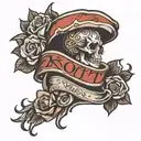 why not text street style tattoo tattoo design idea