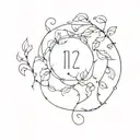 tattoo consisting of dates of birth: 11/27/1981 10/28/1967 03/04/1998 10/24/2001 03/18/2009 tattoo design idea