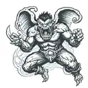 Balrog Draw tattoo design idea