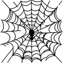 Spider Web tattoo design idea