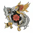 Afghanistan prophecy   tattoo design idea