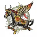 Afghanistan prophecy   tattoo design idea