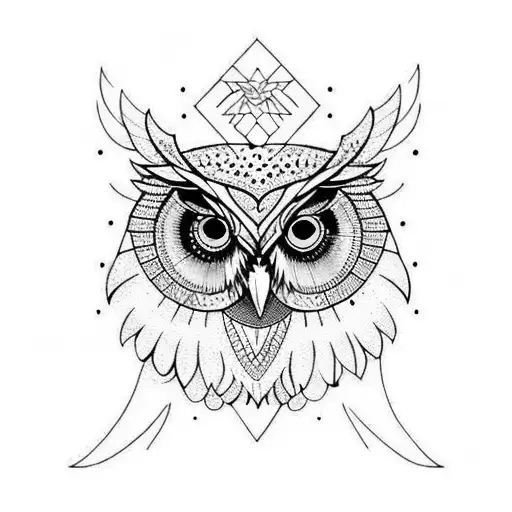 101 Best Geometric Owl Tattoo Designs You Must See! - Outsons | Owl tattoo  design, Geometric owl, Geometric owl tattoo