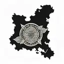 Dominican Republic tattoo design idea