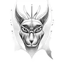Anubis tattoo design idea