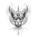 Anubis tattoo design idea