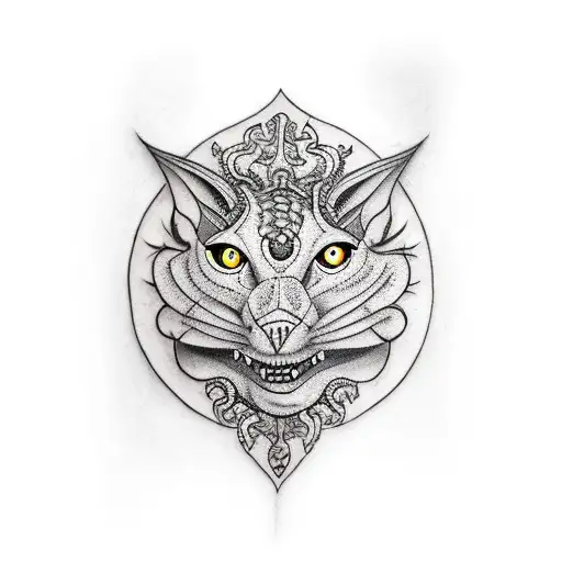 gangster tattoo design idea