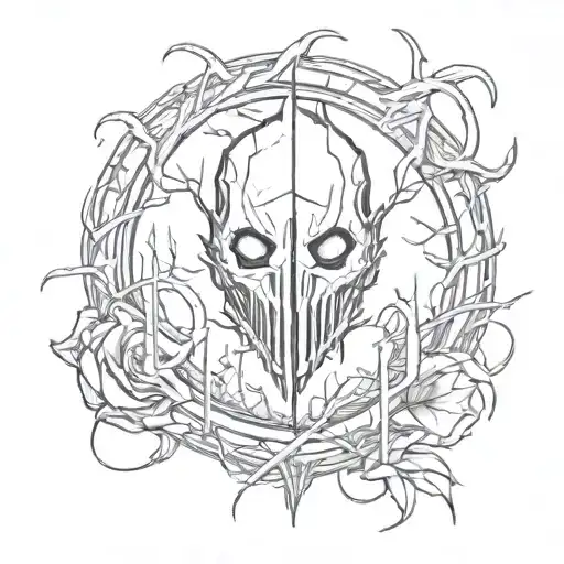 Dead by Daylight Logo tattoo design idea