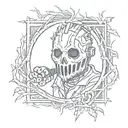 Dead by Daylight Logo tattoo design idea