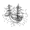 burn the boats  tattoo design idea
