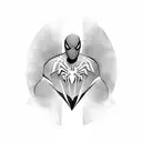 spiderman  tattoo design idea