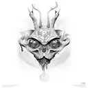 five M tattoo design idea