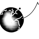 Pale Blue Dot tattoo design idea