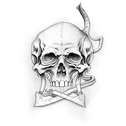 Grim Reaper tattoo design idea