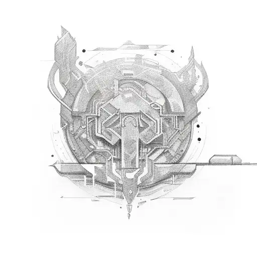 Lettering of the words "Owned by lilkyot0" tattoo design idea