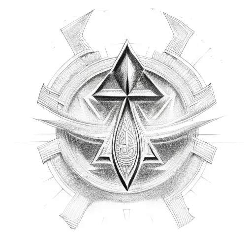 Ankh Symbol tattoo design idea