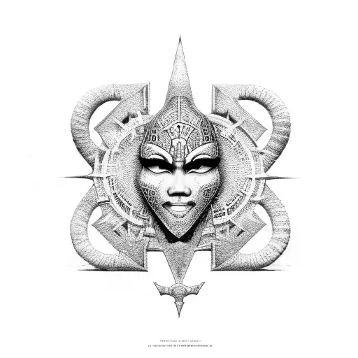 Ankh Symbol tattoo design idea