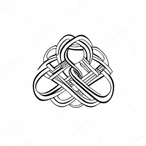 Infinity Symbol tattoo design idea