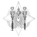 Ankh Symbol tattoo design idea