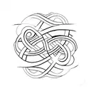 Infinity Symbol tattoo design idea
