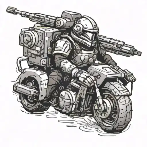 helldivers tattoo design idea