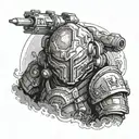 helldivers tattoo design idea