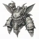 helldiver's sake tattoo design idea